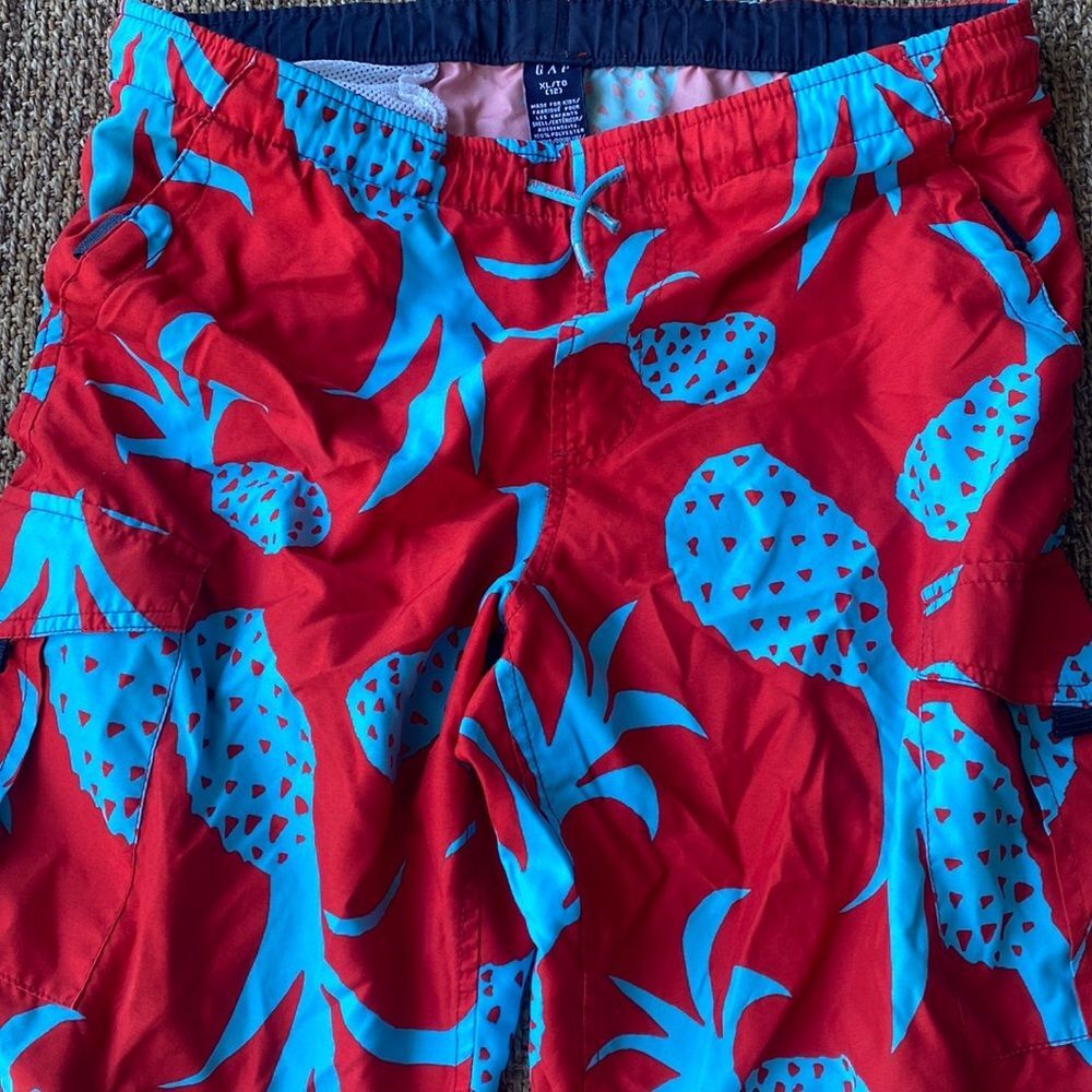 Pineapple bathing suit boardshorts